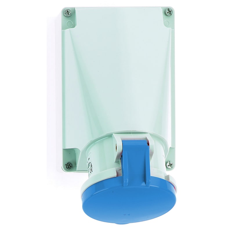 Socket outlet 363-9 IP44 Loop-through (1126)