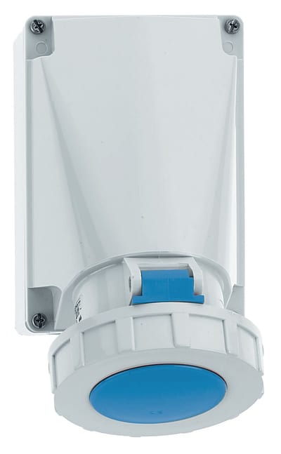 Socket outlet 263-6 IP67 Loop-through