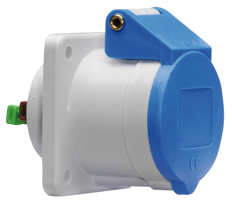 Recessed Socket 316-9 IP44 QC MF (13674)