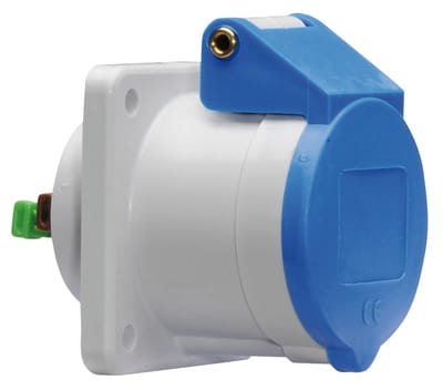 Recessed Socket 316-9 IP44 QC MF