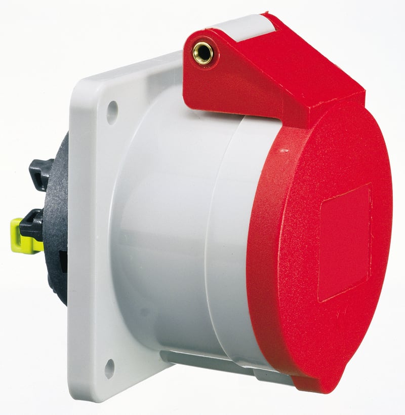 Recessed Socket 416-6 IP44 QC MF (13681)
