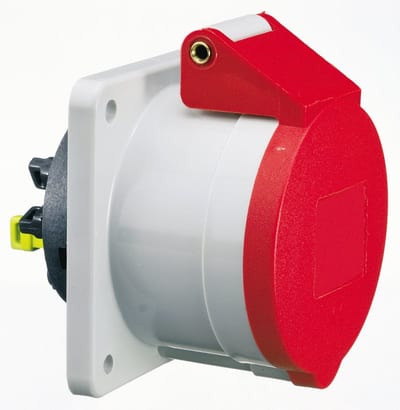 Recessed Socket 416-6 IP44 QC MF