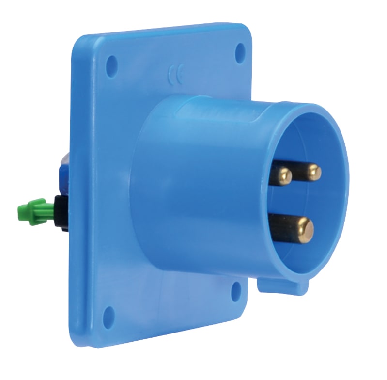 Recessed Appliance Inlet 216-6 IP44 QC (28111)
