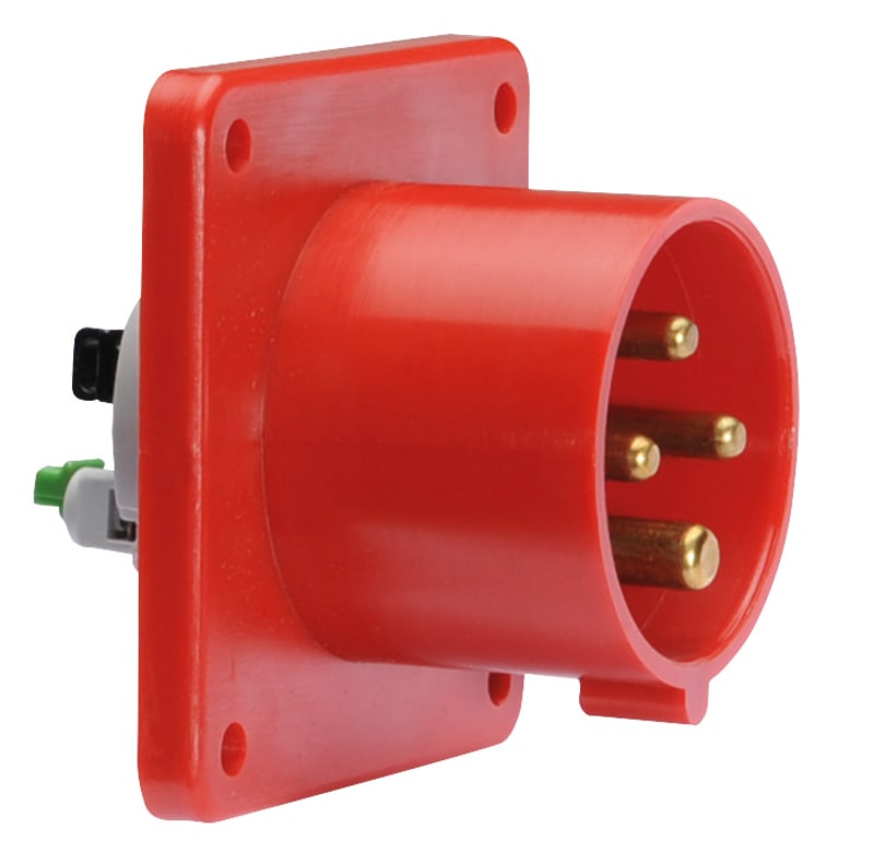 Recessed Appliance Inlet 316-6 IP44 QC (28112)