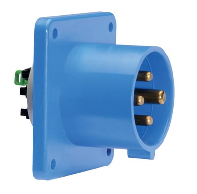 Recessed Appliance Inlet 316-9 IP44 QC
