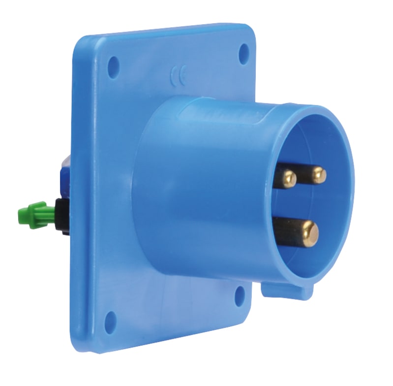 Recessed Appliance Inlet 232-6 IP44 QC (28010)