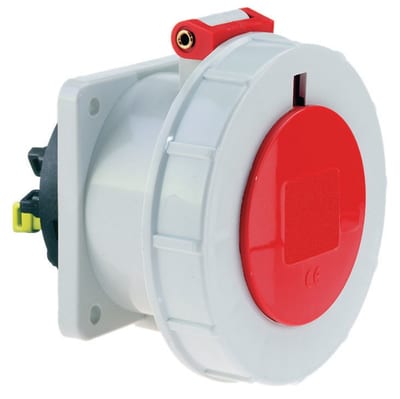 Recessed Socket 316-6 IP67 QC UF