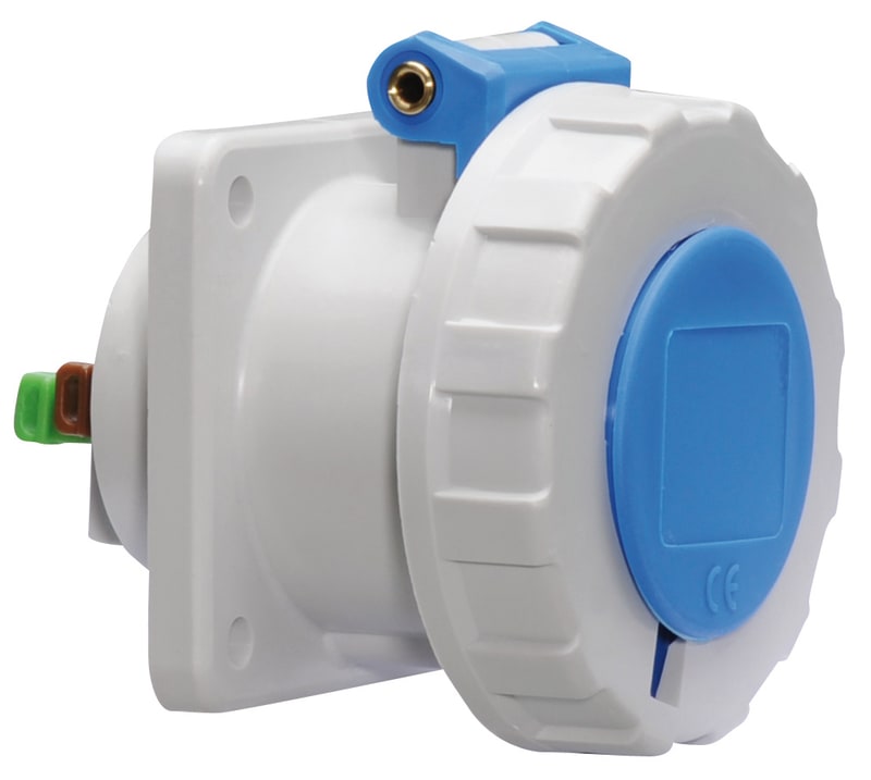 Recessed Socket 232-6 IP67 QC UF (B0013750)