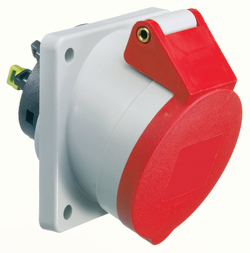 Recessed Socket, Oblique 416-6 IP44 (12741)