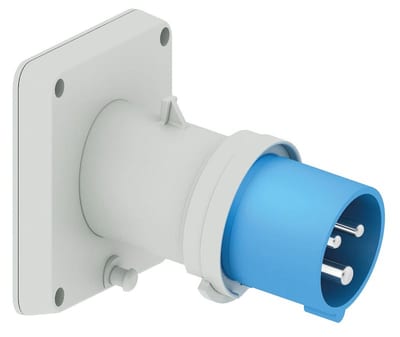 Recessed Appliance Inlet, Screw 216-6 IP44
