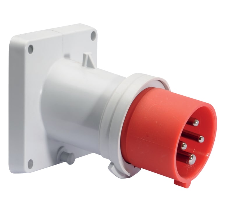 Recessed Appliance Inlet, Screw 332-6 IP44 (27223)