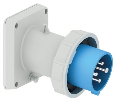Recessed Appliance Inlet, Screw 316-9 IP67