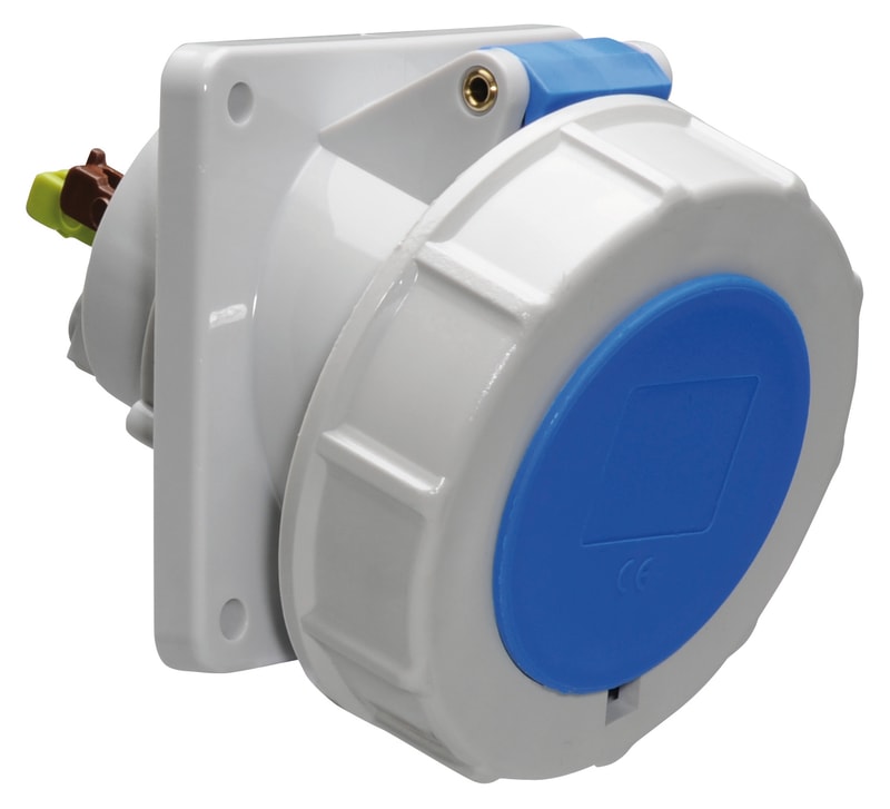 Recessed Socket, Oblique 332-9 IP67 (12820)