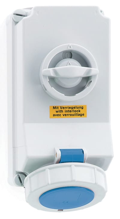 Socket outlet with interlock 316-9 IP67