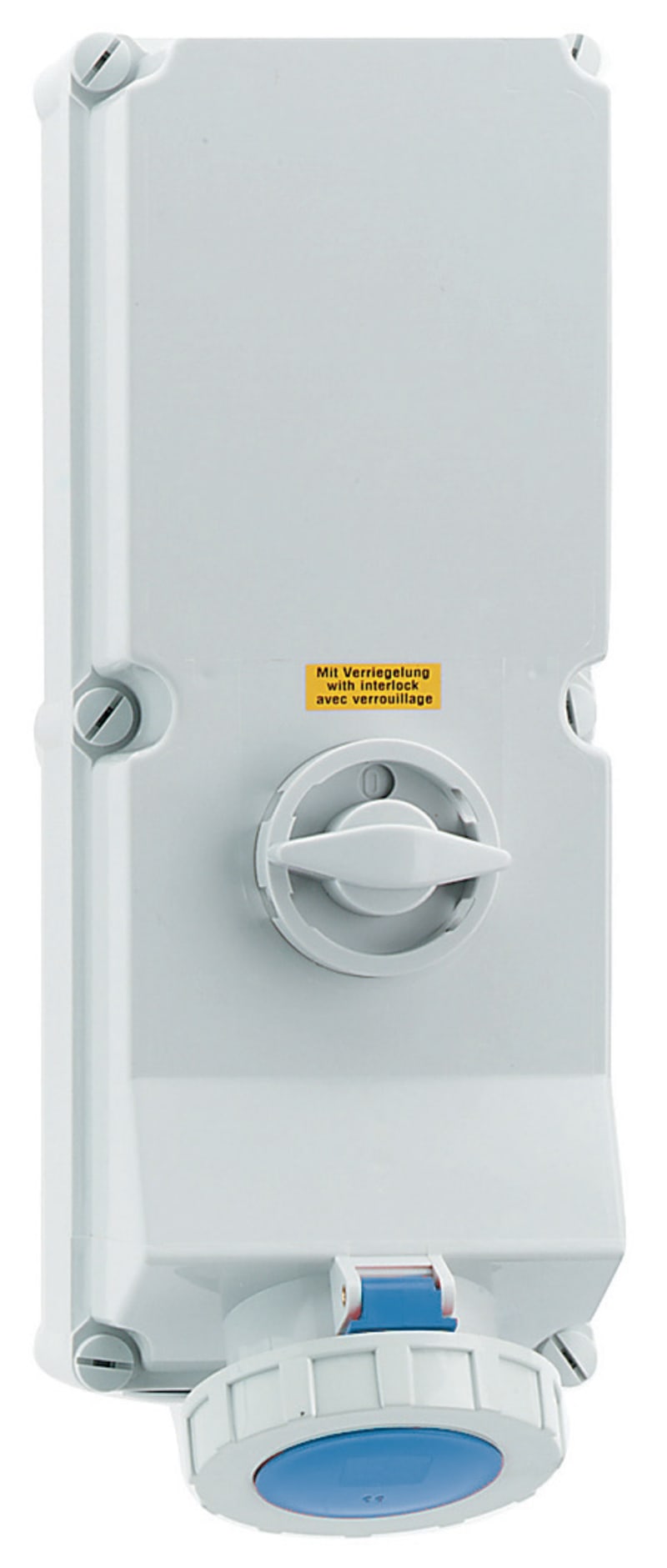 Socket.with interlockIG.3125-9 IP67 Al (PH16930AL)