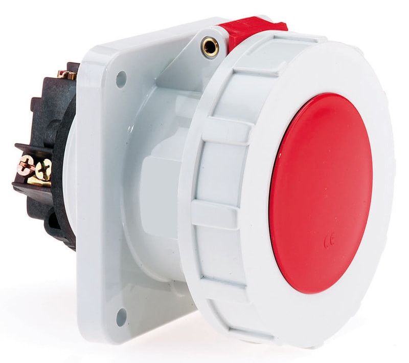 Recessed Socket 363-6 IP67 Screw (13100)