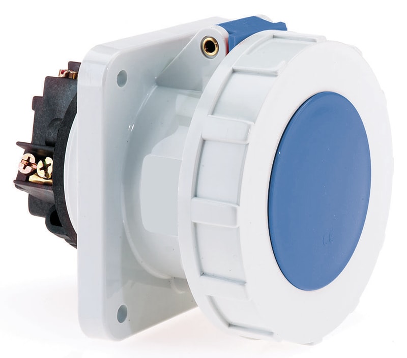 Recessed Socket 363-9 IP67, Screw Terminals (1506630)