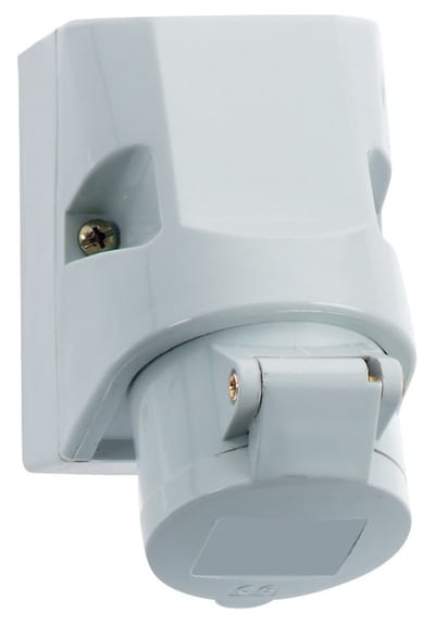 Socket outlet 216-3 IP44 Loop-through