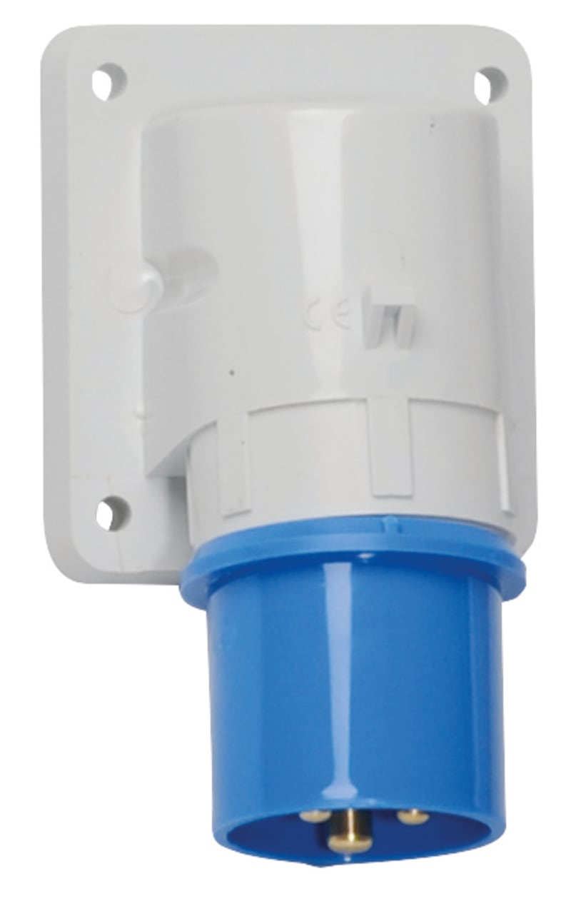Recessed Appliance Inlet, Downward 216-6 IP44 (B0000261)