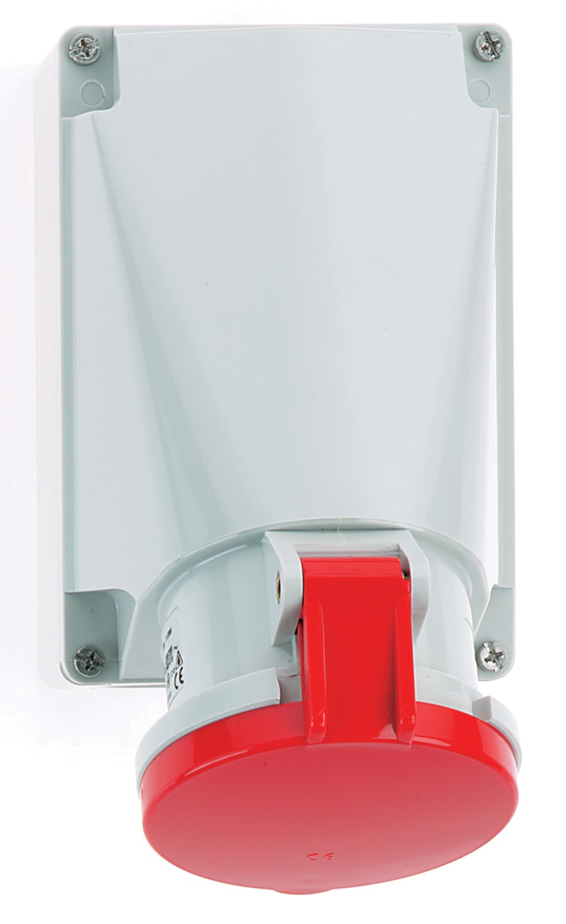 Socket outlet 363-11 IP44 Loop-through (11414)