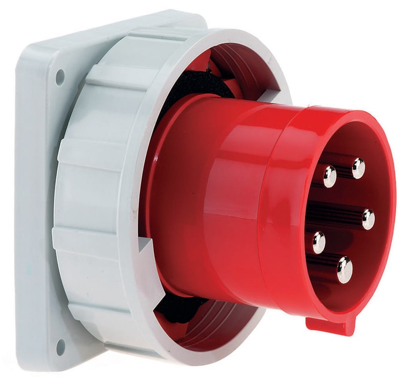 Recessed Appliance Inlet 463-6 IP67 Screw (2838)