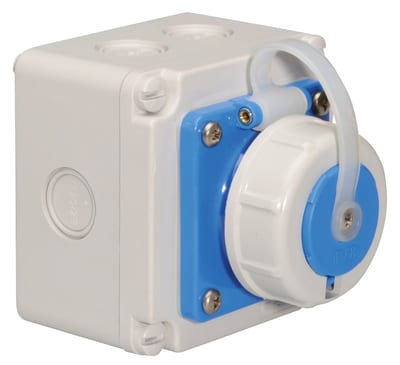 Socket outlet schuko IP67