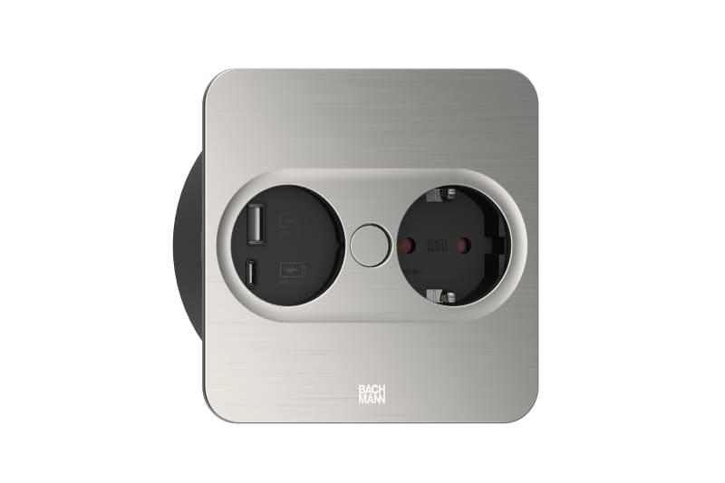 TWIST 2 1XCEE7/3 1XUSB A/C 22W angled (946.005)