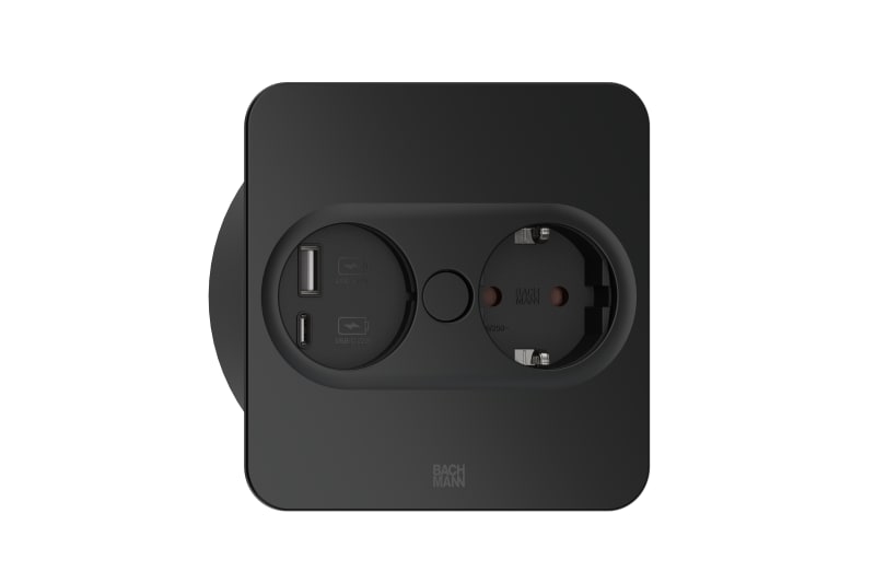 TWIST 2 1XCEE7/3 1XUSB A/C 22W angled (946.105)
