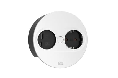 TWIST 2 1XCEE7/3 1XUSB A/C 22W round (946.204)