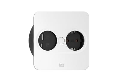 TWIST 2 1XCEE7/3 1XUSB A/C 22W angled (946.205)