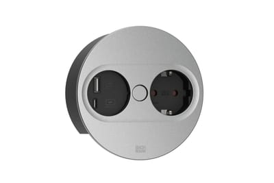 TWIST 2 1XCEE7/3 1XUSB A/C 22W round (946.012)