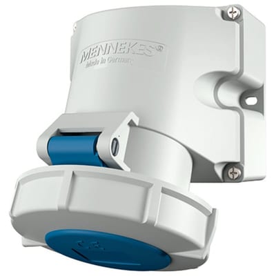 Wall-Mounted outlet, 332-9, IP67
