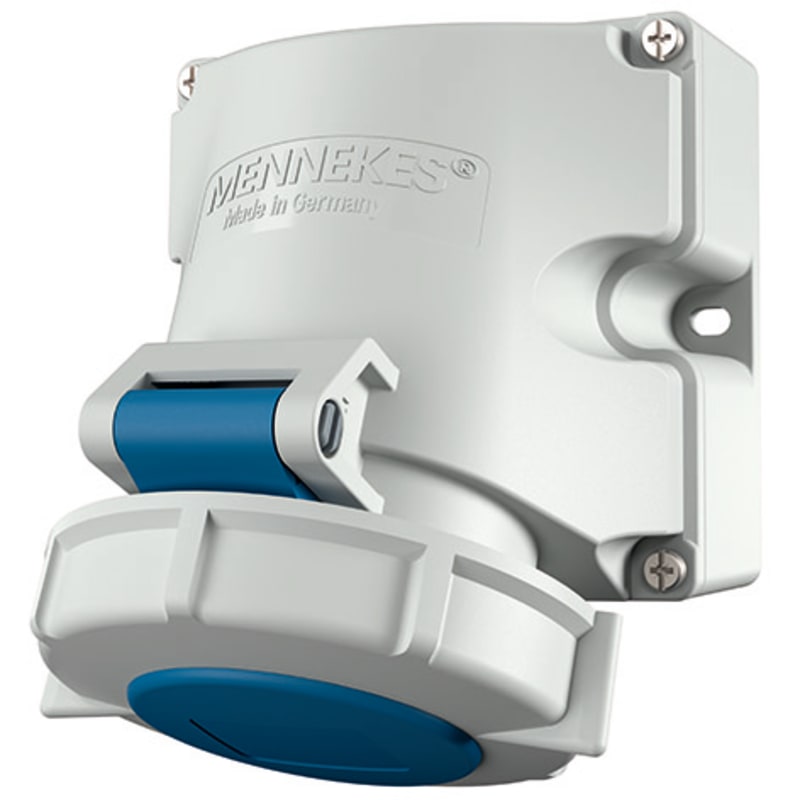 Wall-Mounted outlet, 216-6, IP67 (9301)