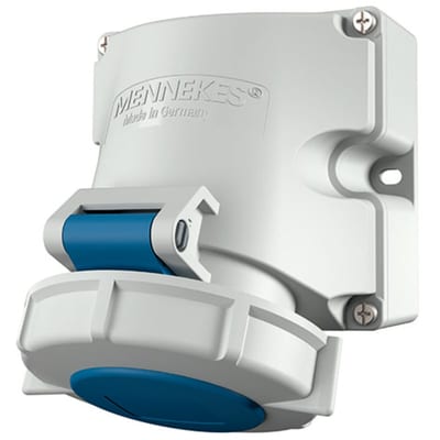 Wall-Mounted outlet, 216-6, IP67