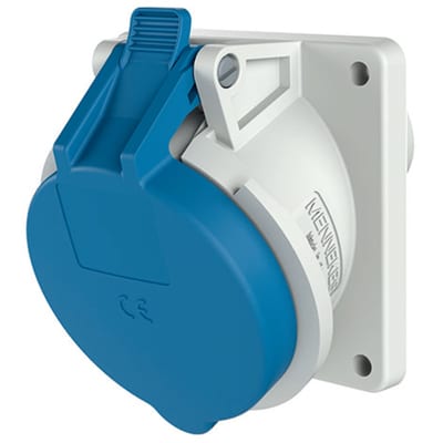 Panel-Mounted outlet, 232-6,IP44