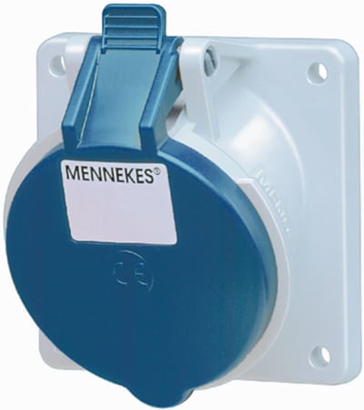Panel-Mounted outlet, 216-6, IP44