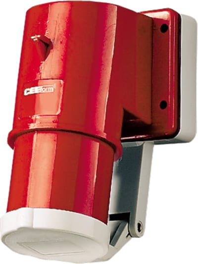 Panel-Mounted Appliance Inlet 416-6, IP44