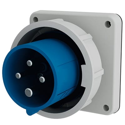 Panel-Mounted Appliance Inlet 316-9 IP67 NB