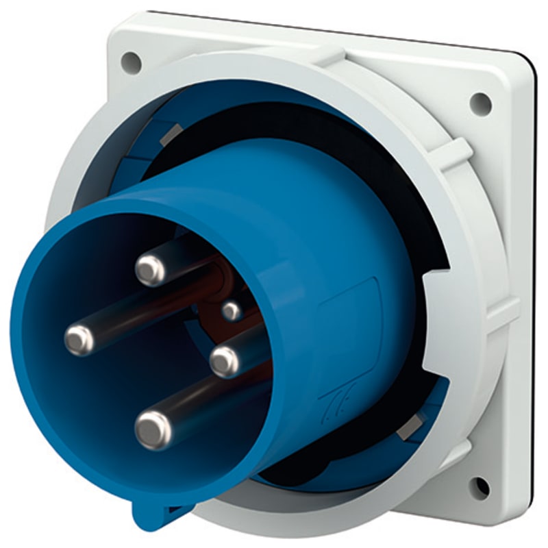 Panel-Mounted Appliance Inlet 3125-9, IP67 NB (1507329)