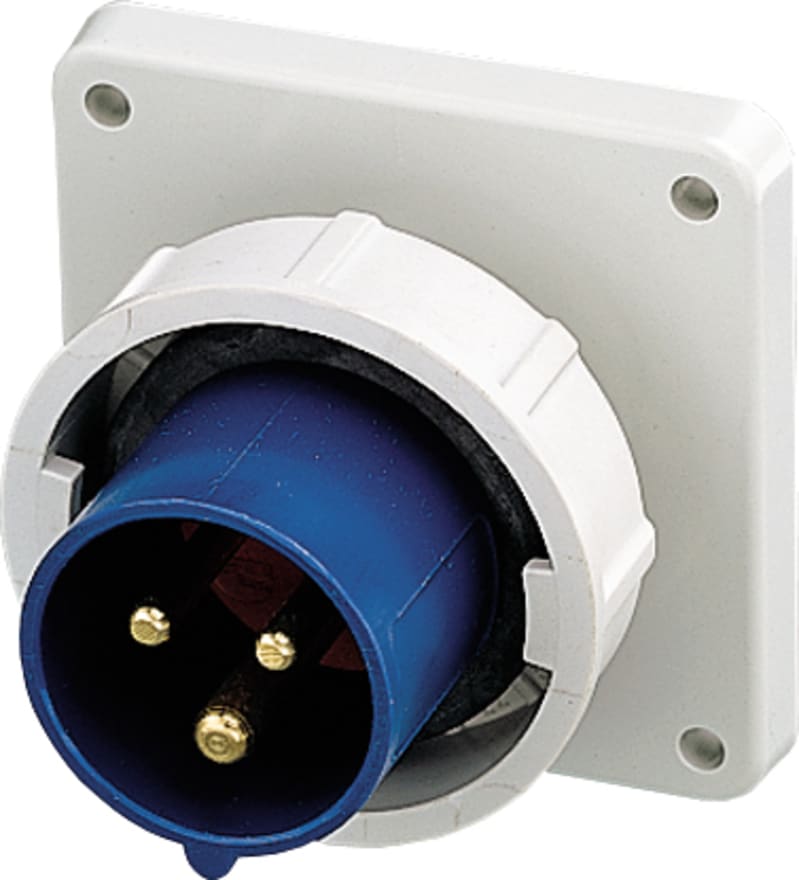 Panel-Mounted Appliance Inlet 216-6, IP67 NB (826)