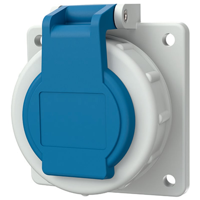PANNELMONT.SCHUKO.IP68 blue (17006)