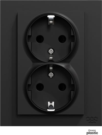 ELKO EKO30019 Rehab Socket Outlet with Earth, Plus HP Flush-mounted