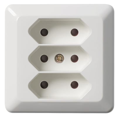 ELKO RS1030 Europlug 3-Way Surface-Mounted