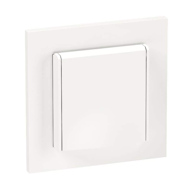 Plus single socket IP44 POLAR WHITE (EKO04617)
