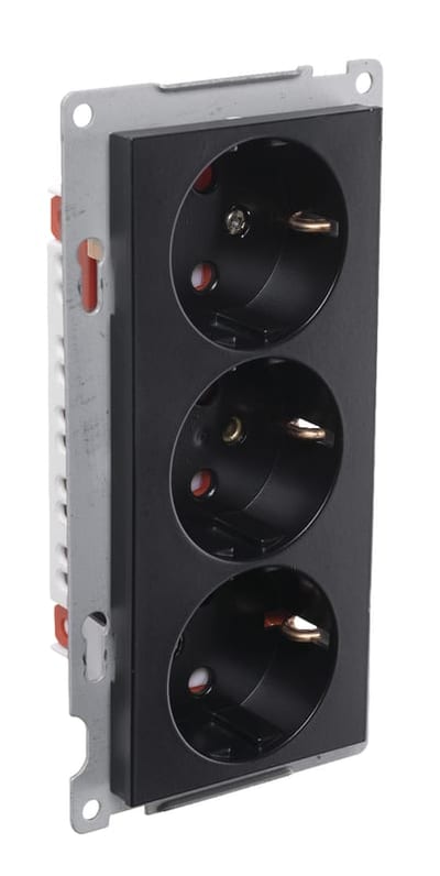 S1093 PT socket Black
