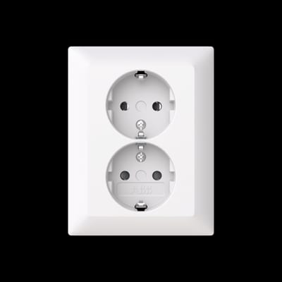 SAGA Flush Socket Double