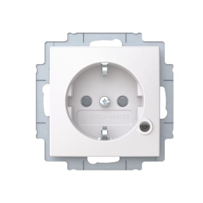 SAGA Flush Socket Single with KONT.LIGHT without Frame