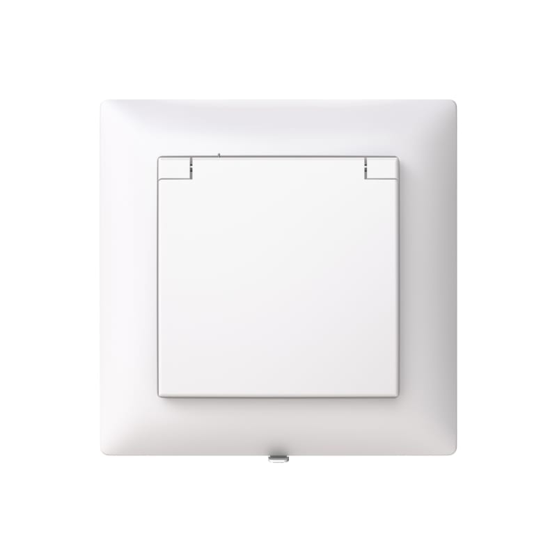 SAGA Flush Socket Single IP44 Complete (20EUJW-916)
