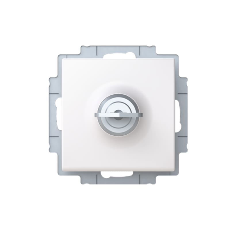 SAGA flush single socket with cover and lock, without frame (2CKA002018A1572)