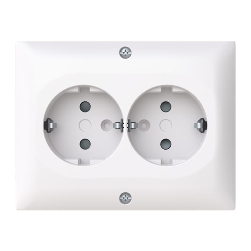 SAGA WALL-Mounted Socket Double Corner (402EE-916)